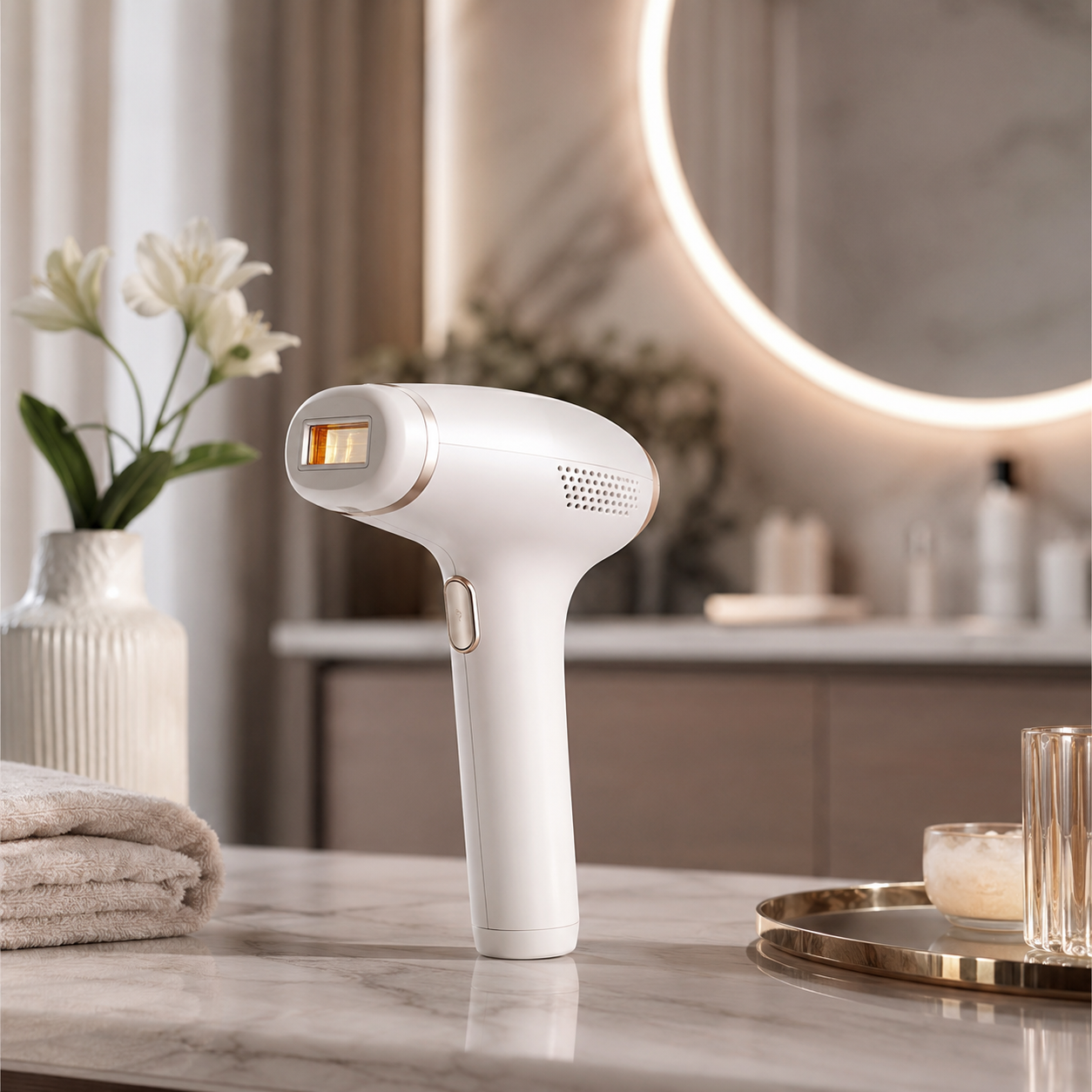 Generic IPL hair removal device editorial image